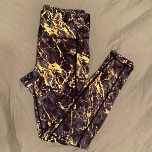 CVG Gold Marble Leggings